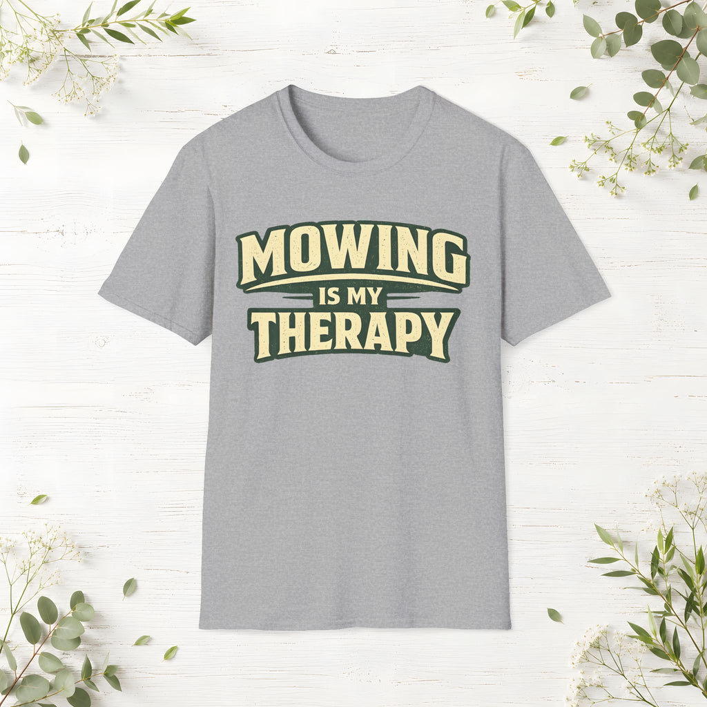Mowing Is My Therapy T-Shirt
