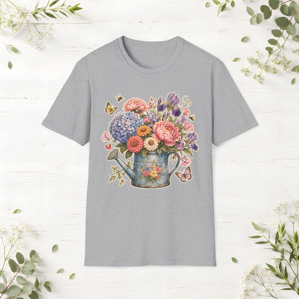 Flower Watering Can T-Shirt