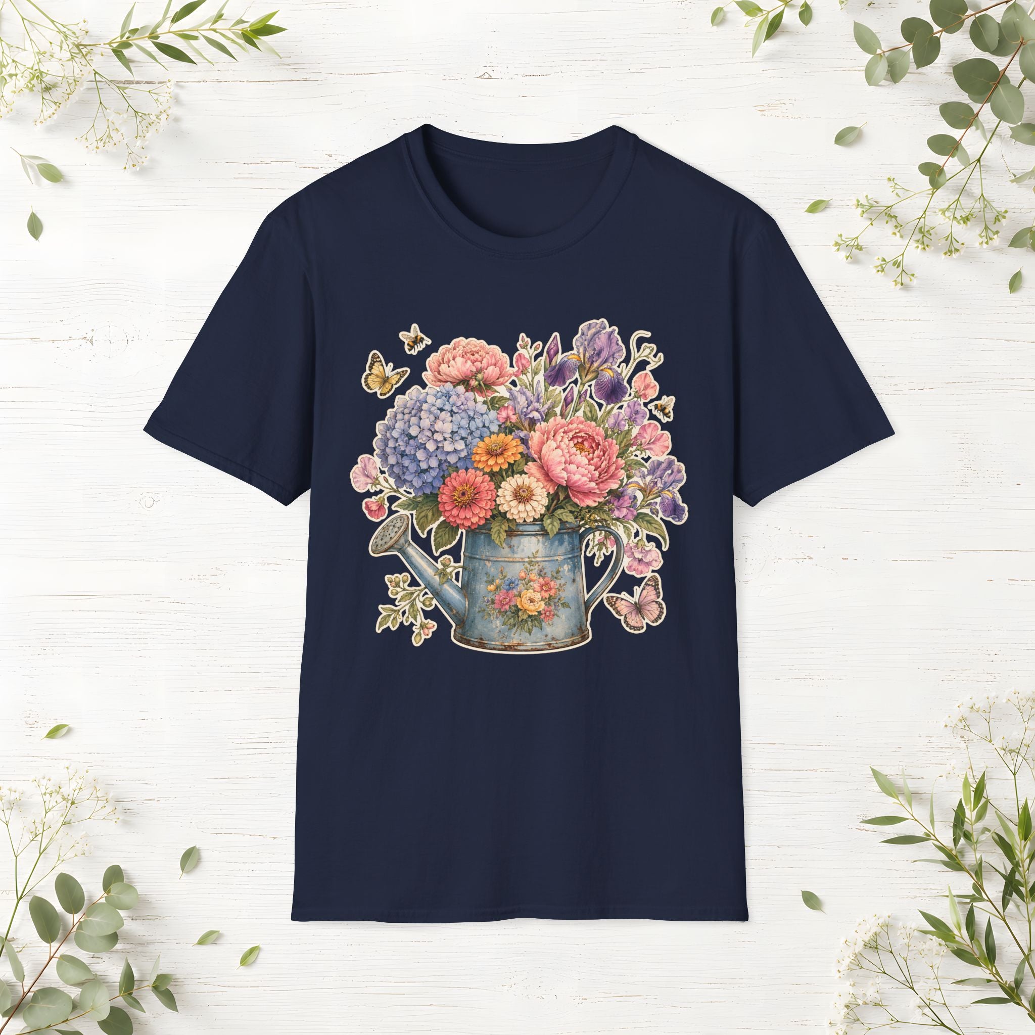 Flower Watering Can T-Shirt