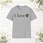 I Love Monstera T-Shirt