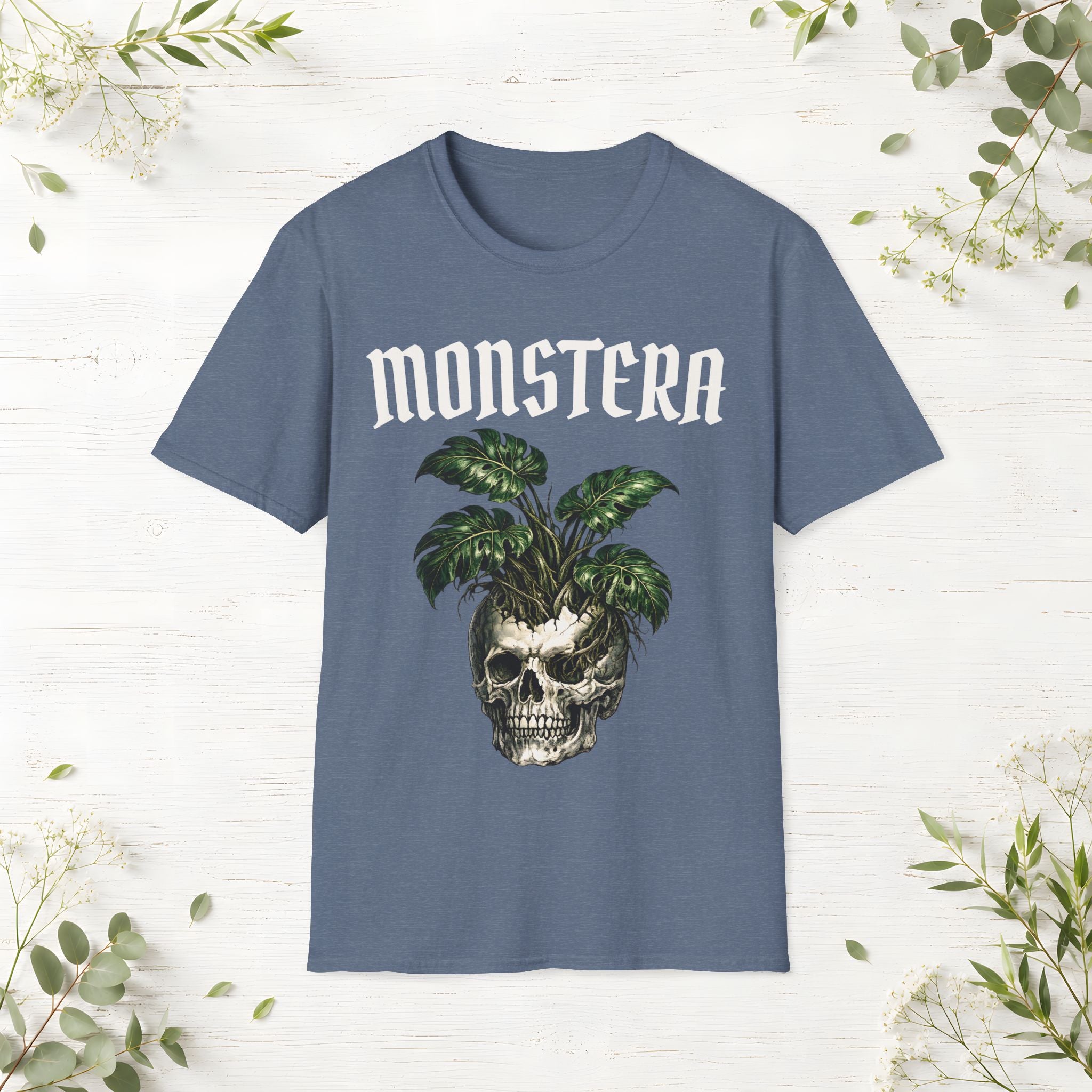 Monstera Skull T-Shirt