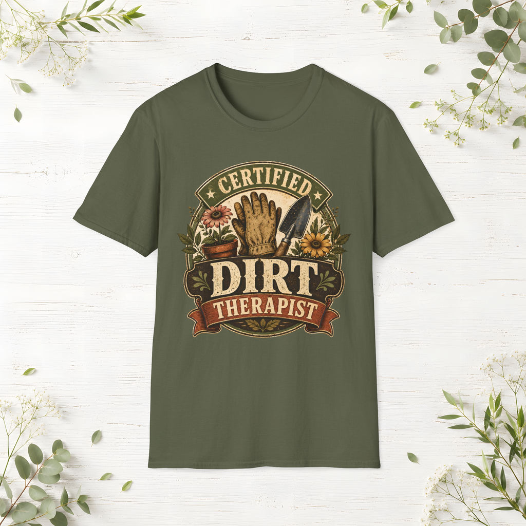 Certified Dirt Therapist T-Shirt
