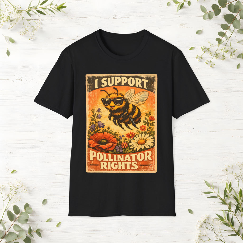 I Support Pollinator Rights T-Shirt