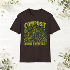 Compost Your Enemies Skeleton T-Shirt