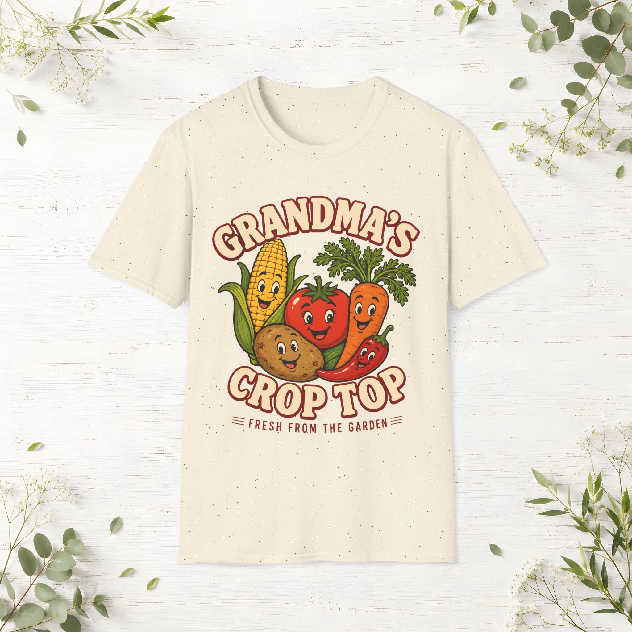 Grandma's Crop Top T-Shirt