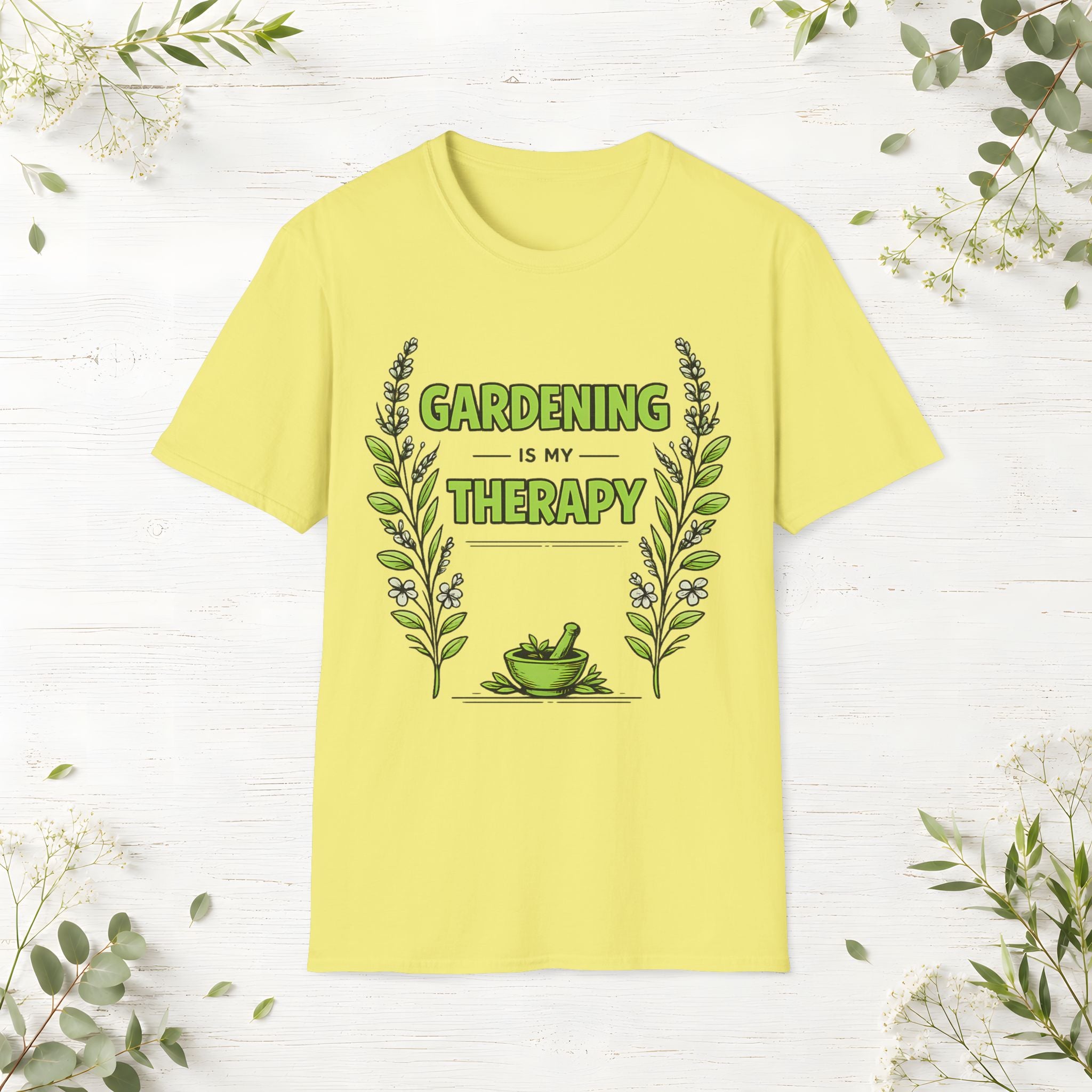 Gardening Is My Therapy T-Shirt