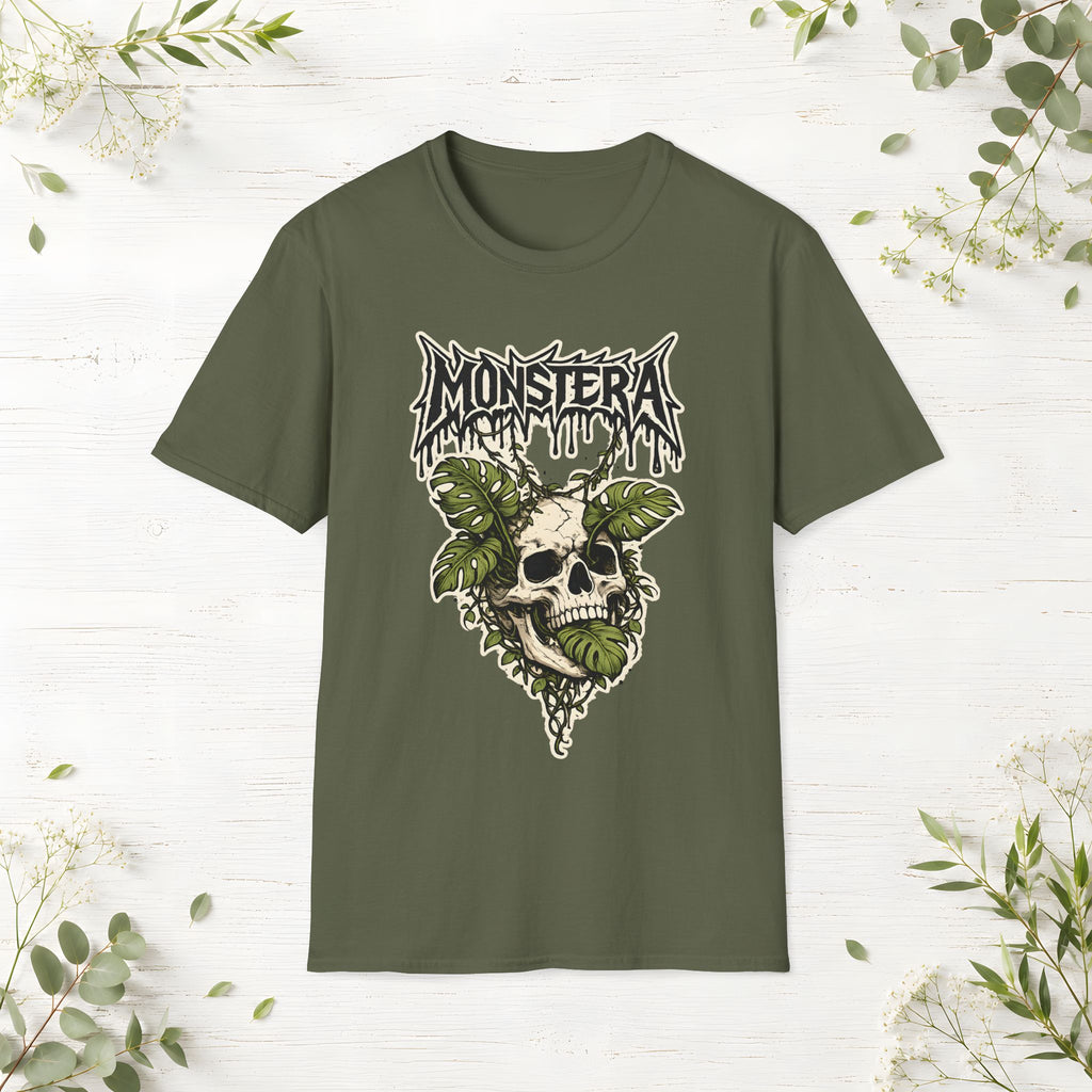 Monstera Skull T-Shirt