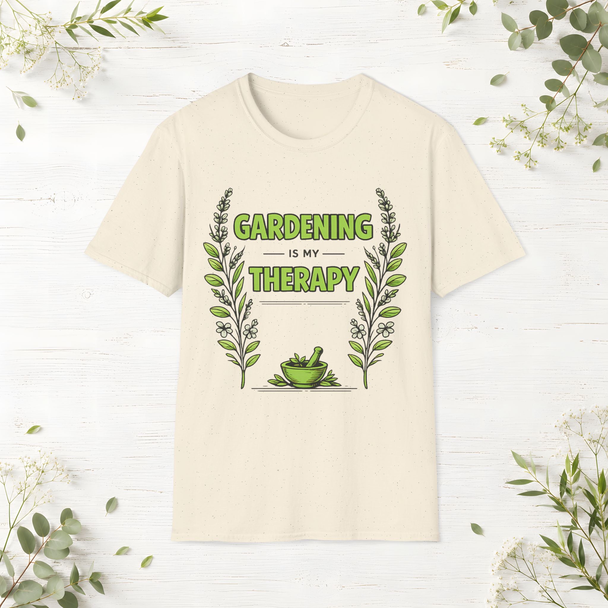 Gardening Is My Therapy T-Shirt