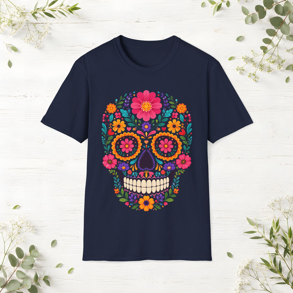 Floral Skull T-Shirt