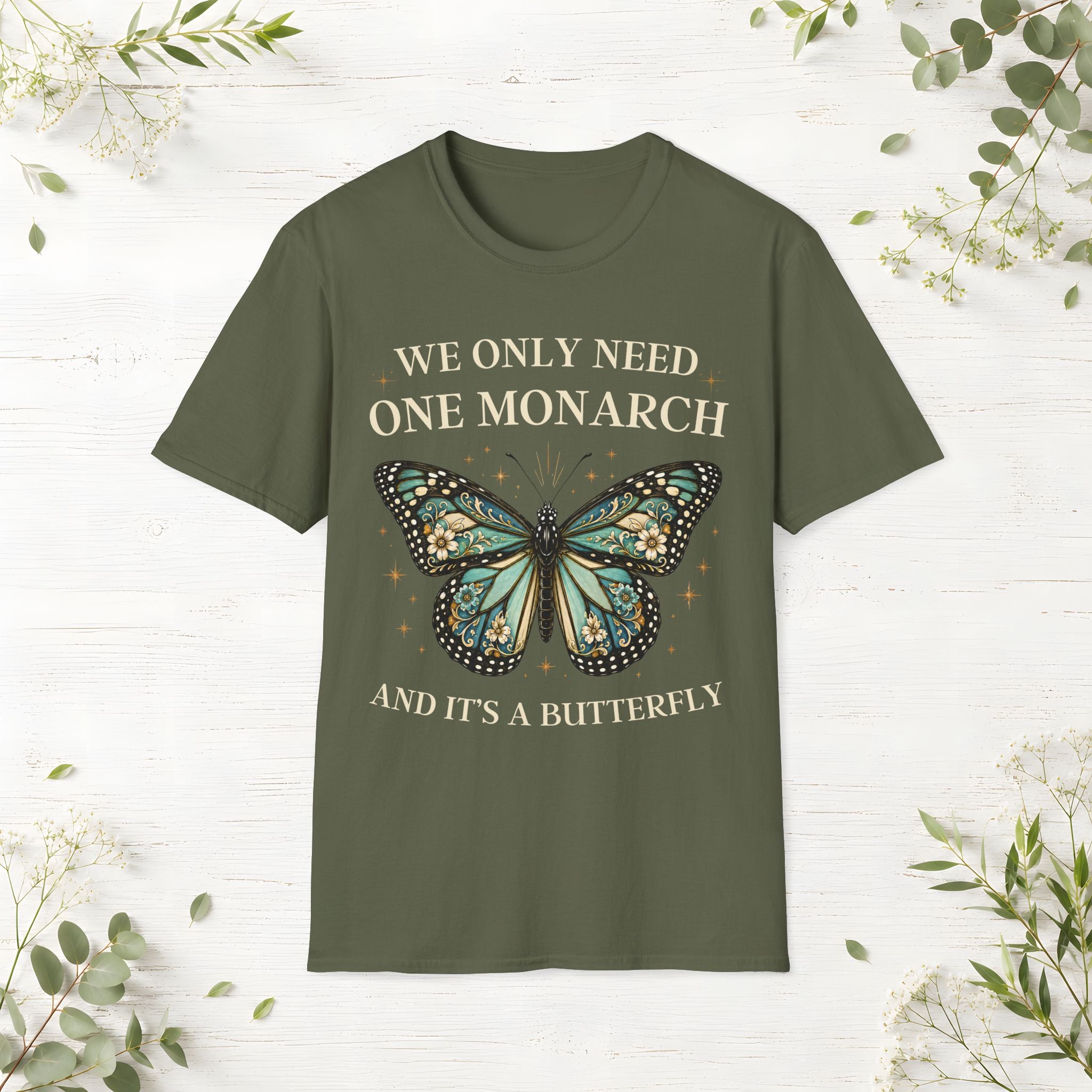 One Monarch Butterfly T-Shirt