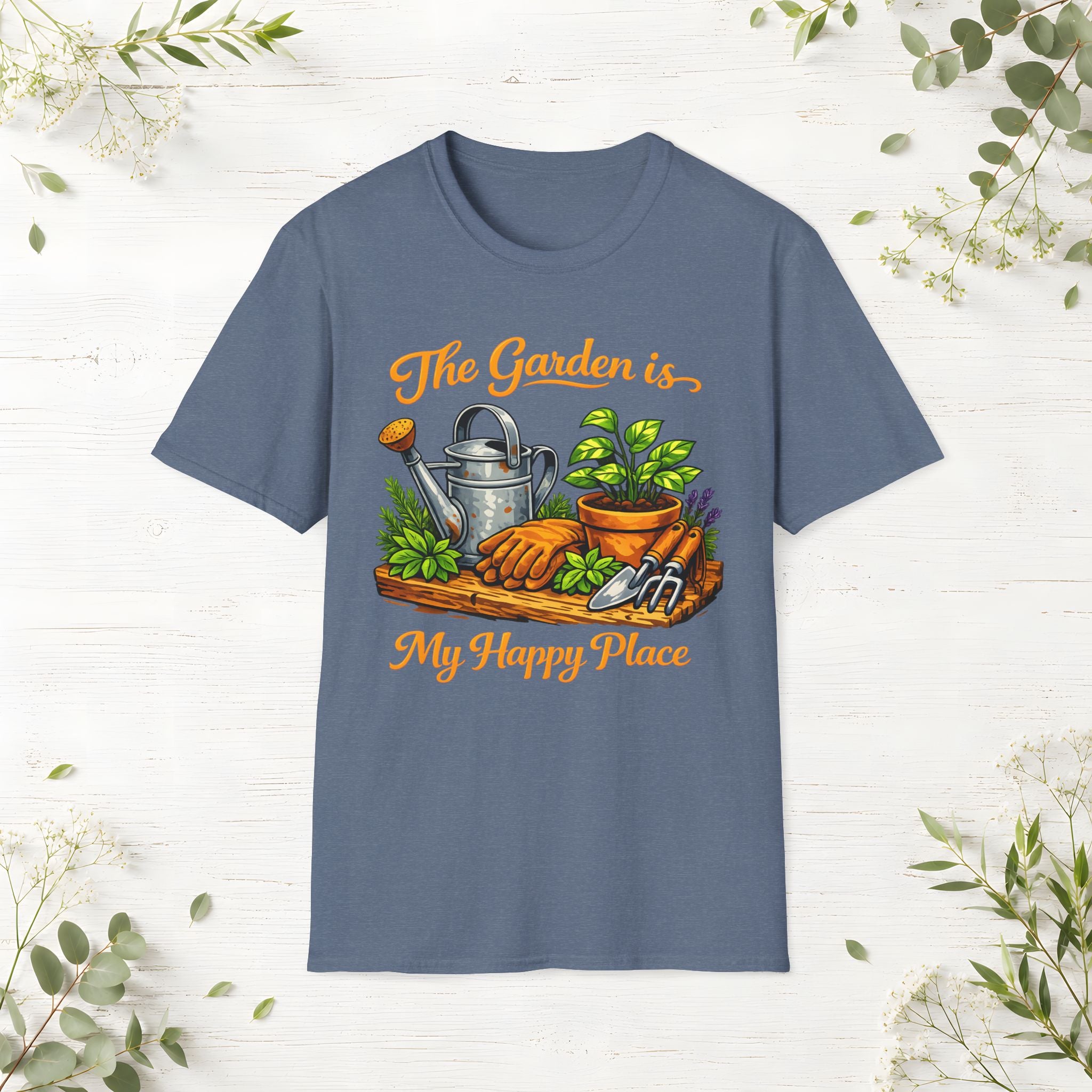 The Garden Is My Happy Place T-Shirt