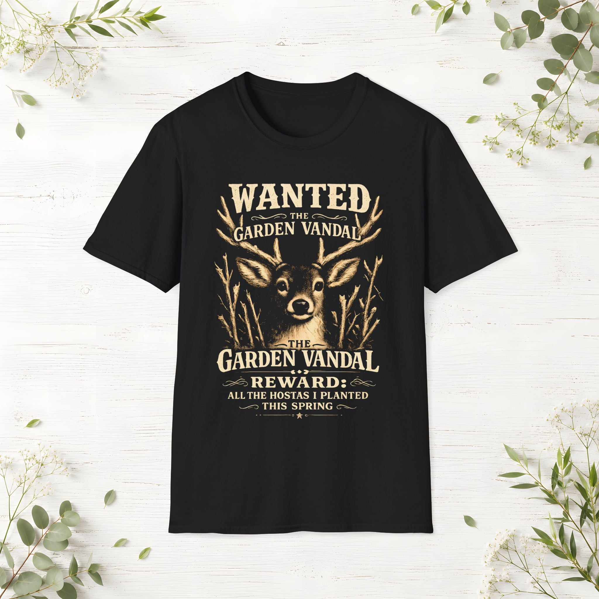 Wanted The Garden Vandal T-Shirt