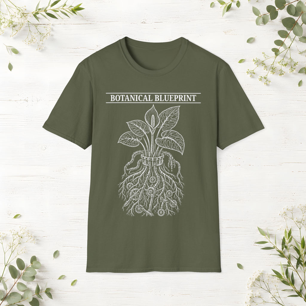 Botanical Blueprint T-Shirt