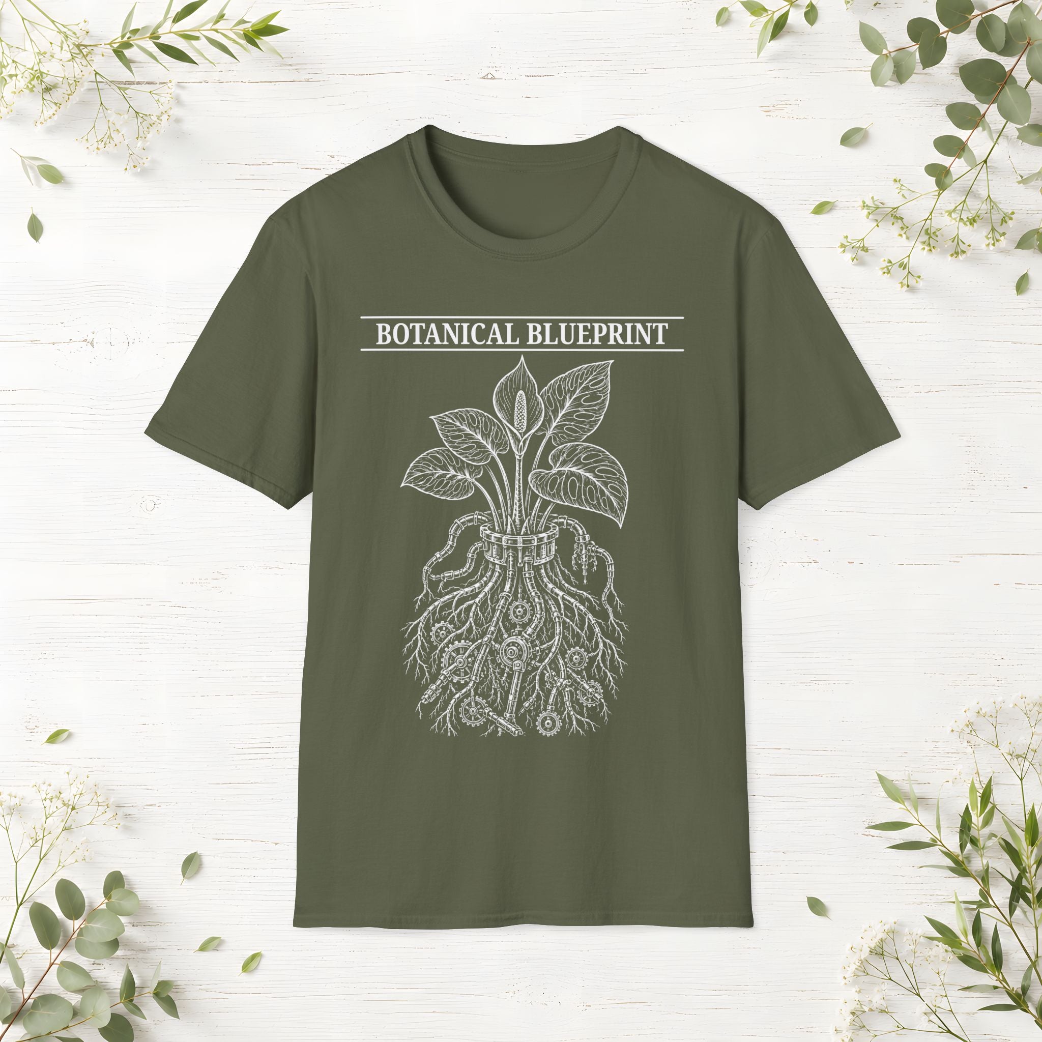 Botanical Blueprint T-Shirt