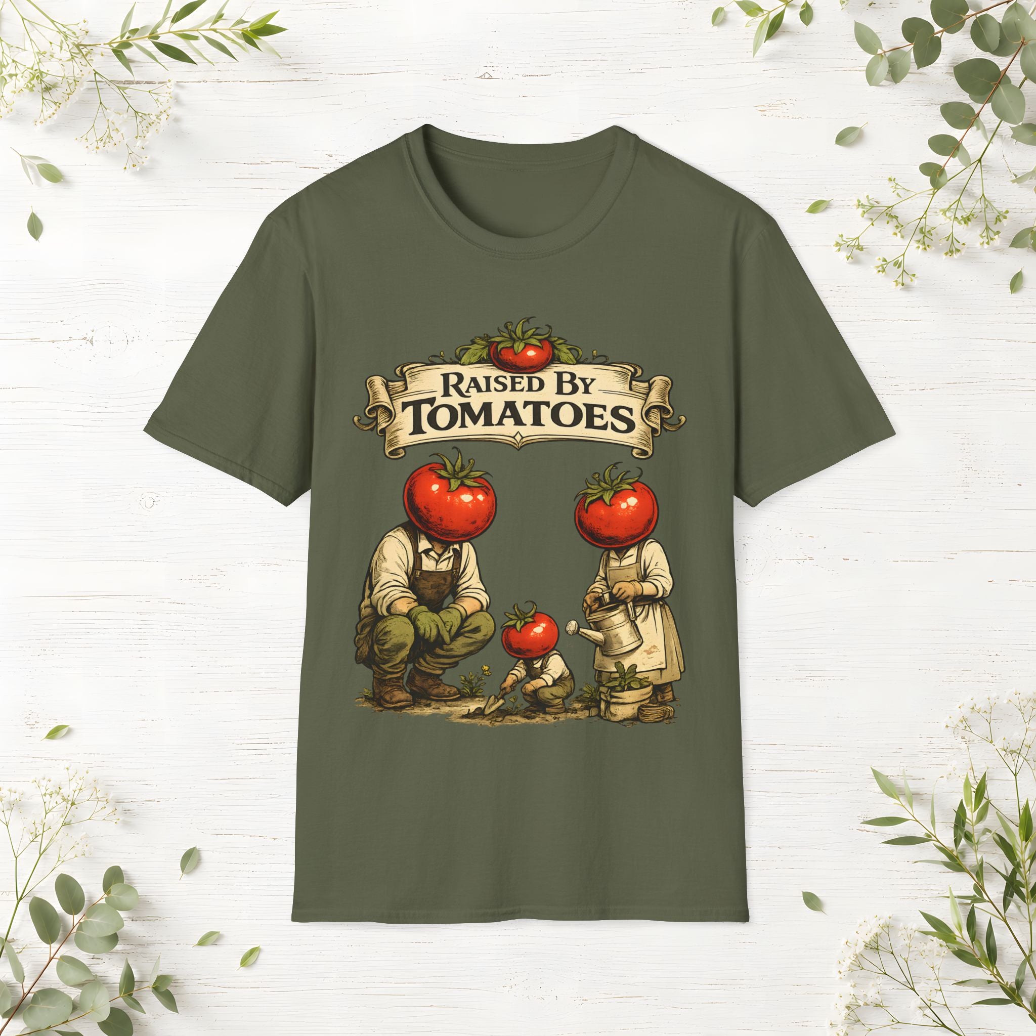 Raised By Tomatoes T-Shirt