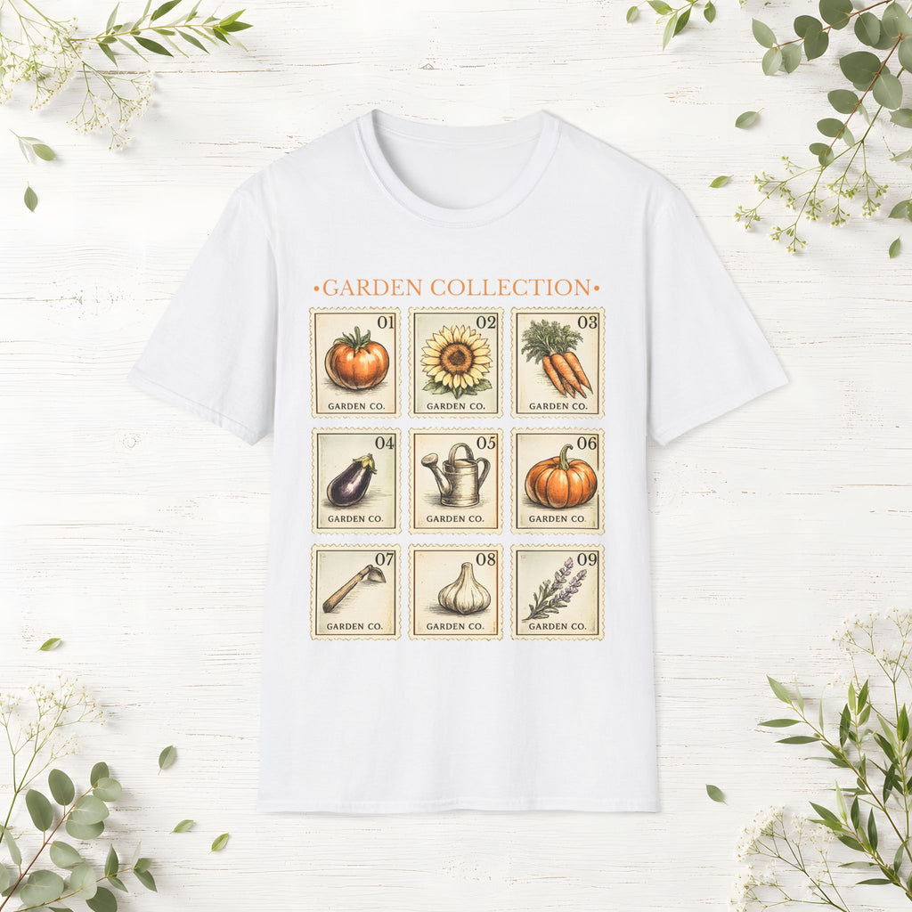 Garden Collection Stamps T-Shirt