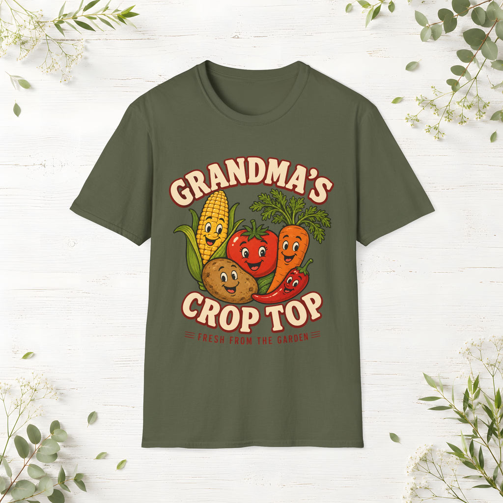 Grandma's Crop Top T-Shirt