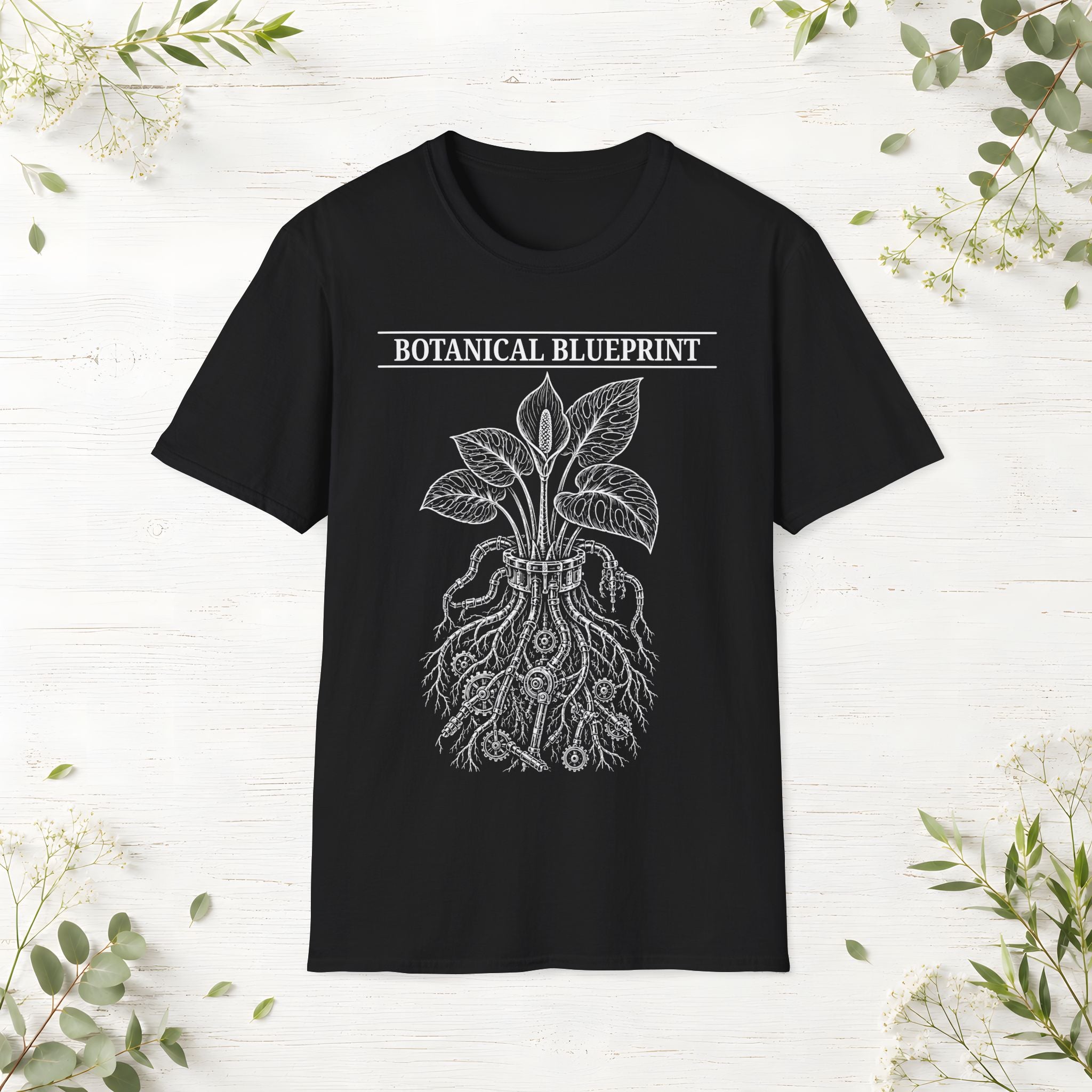 Botanical Blueprint T-Shirt