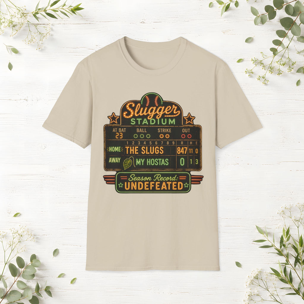 Slugs 1. Hostas 0. T-Shirt