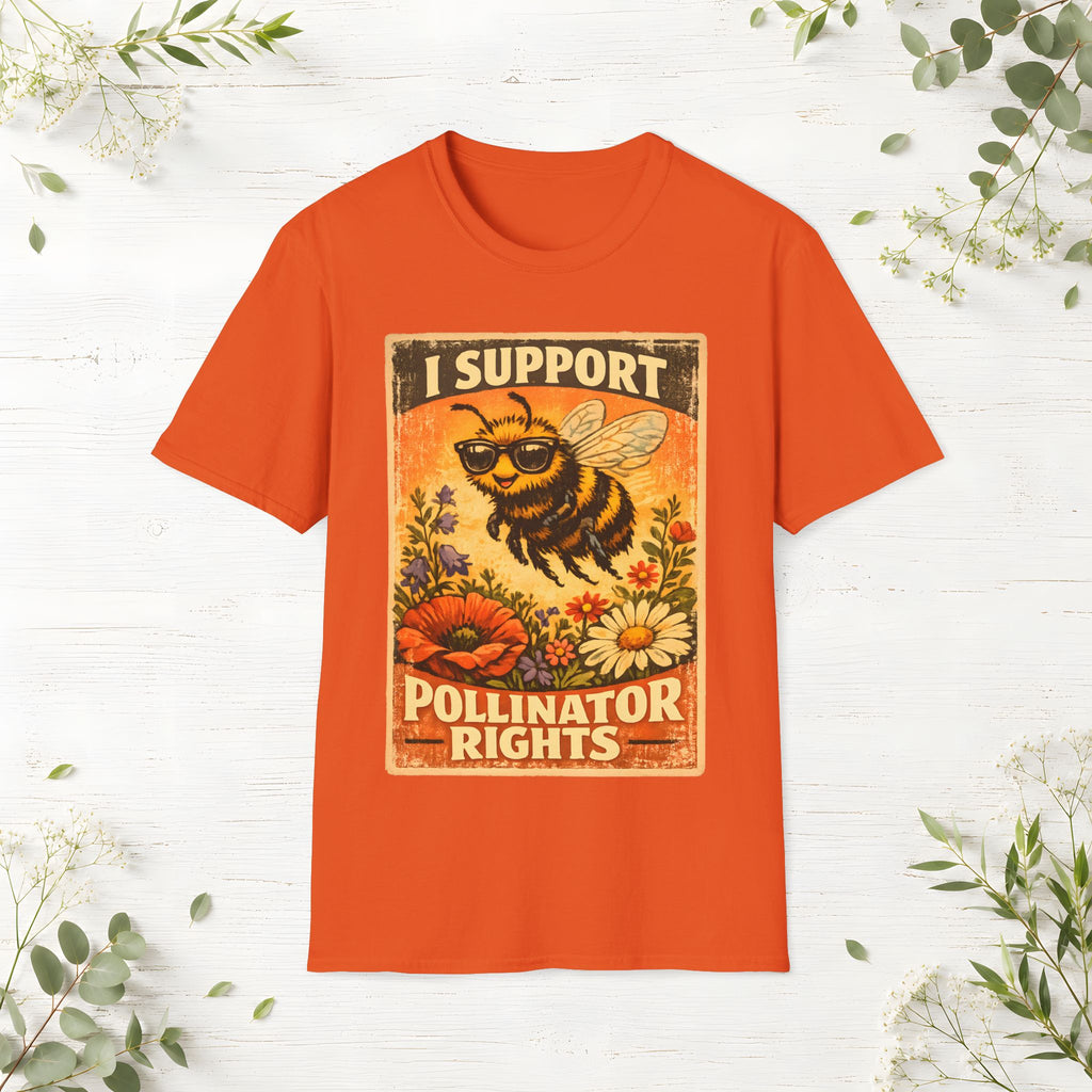 I Support Pollinator Rights T-Shirt