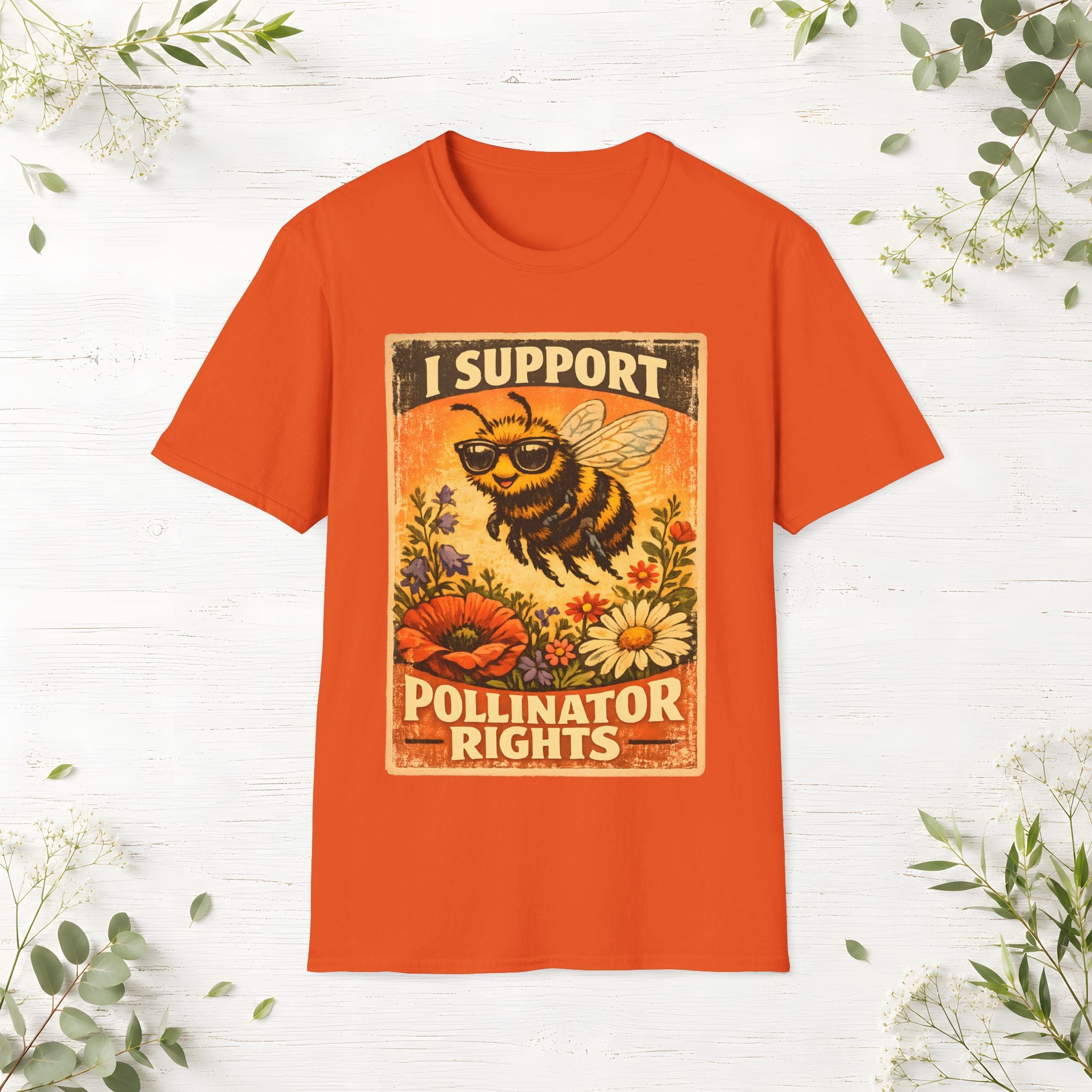 I Support Pollinator Rights T-Shirt