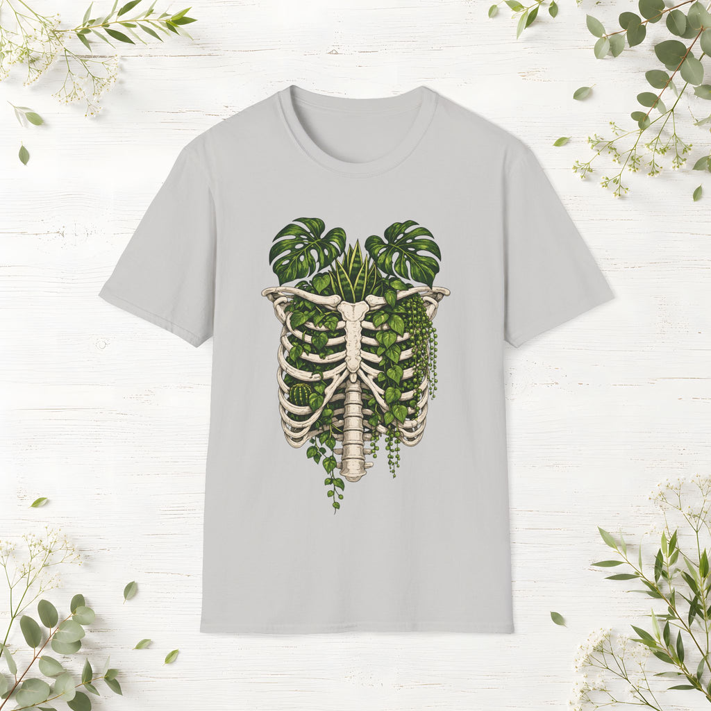 Plant Lungs Skeleton T-Shirt