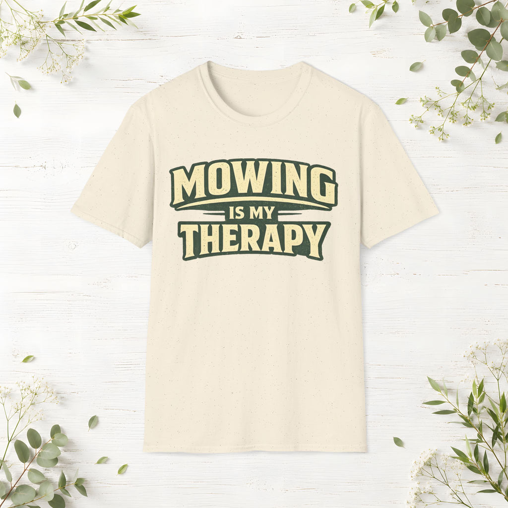 Mowing Is My Therapy T-Shirt