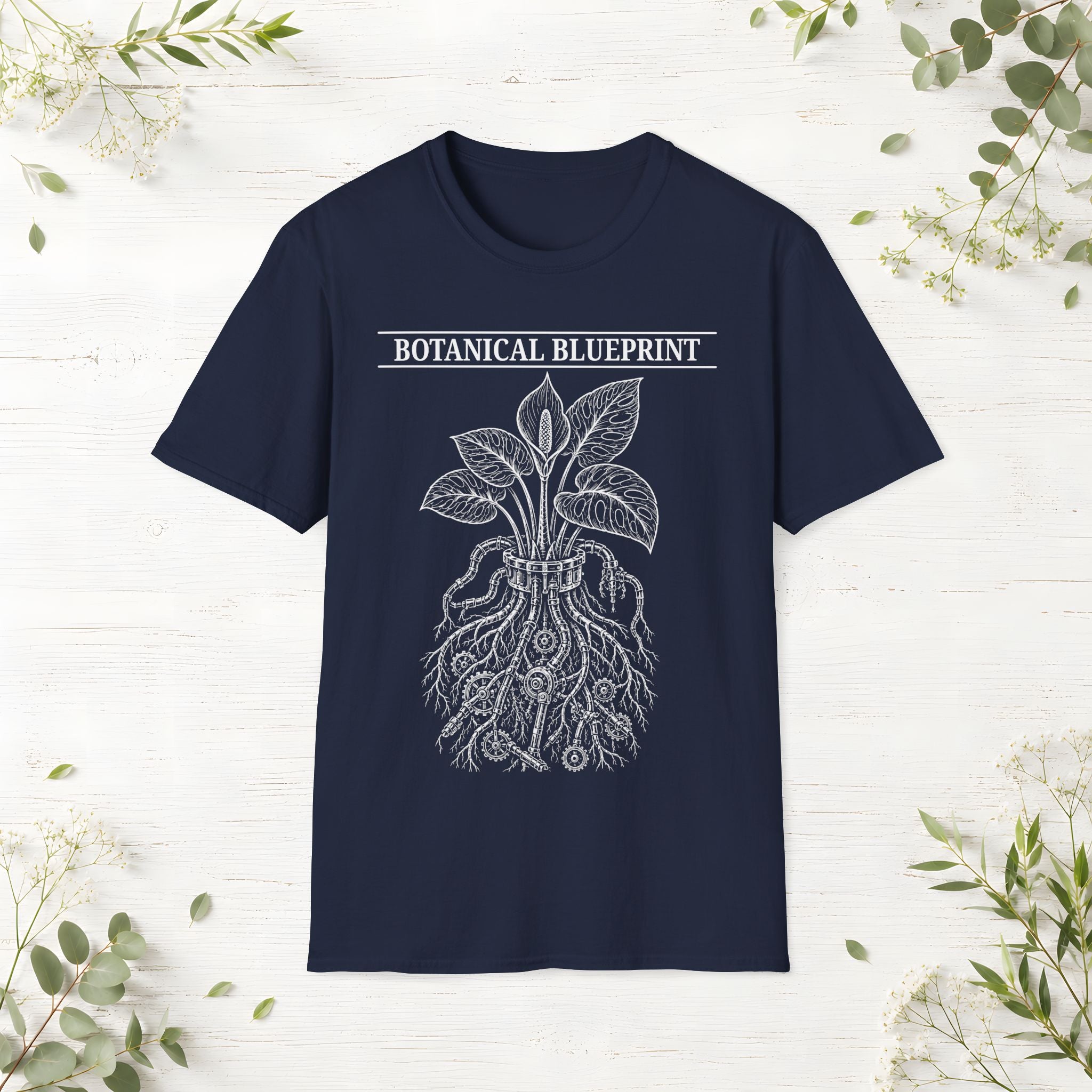 Botanical Blueprint T-Shirt