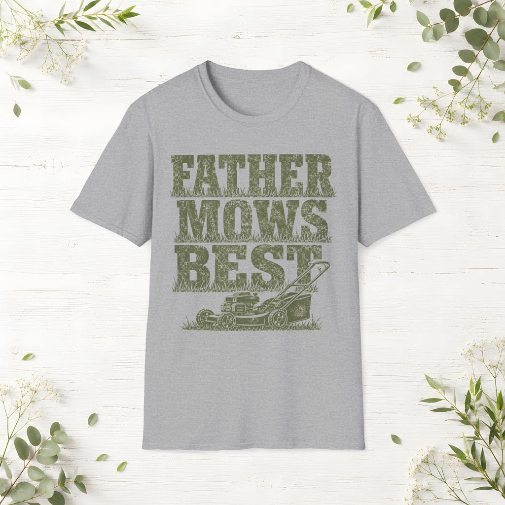 Father Mows Best T-Shirt