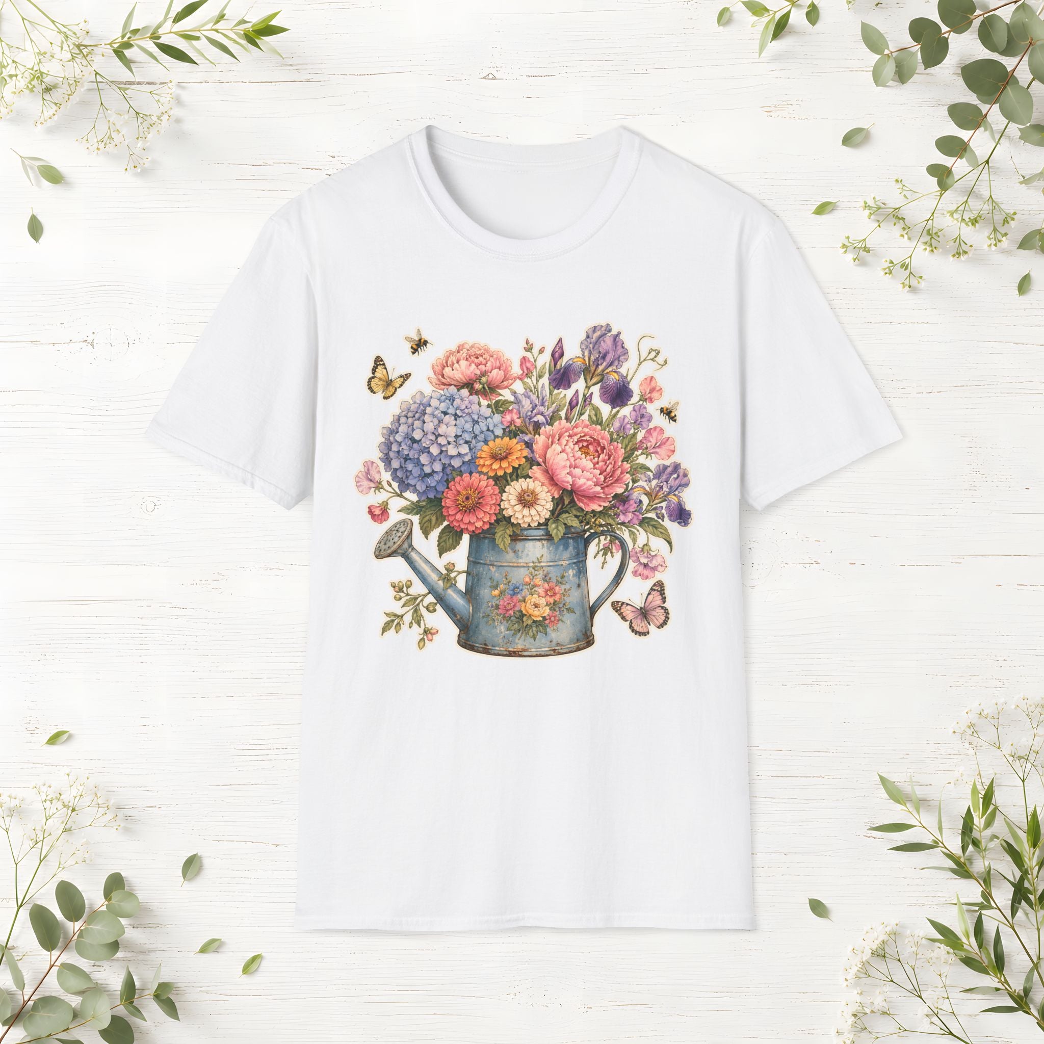 Flower Watering Can T-Shirt