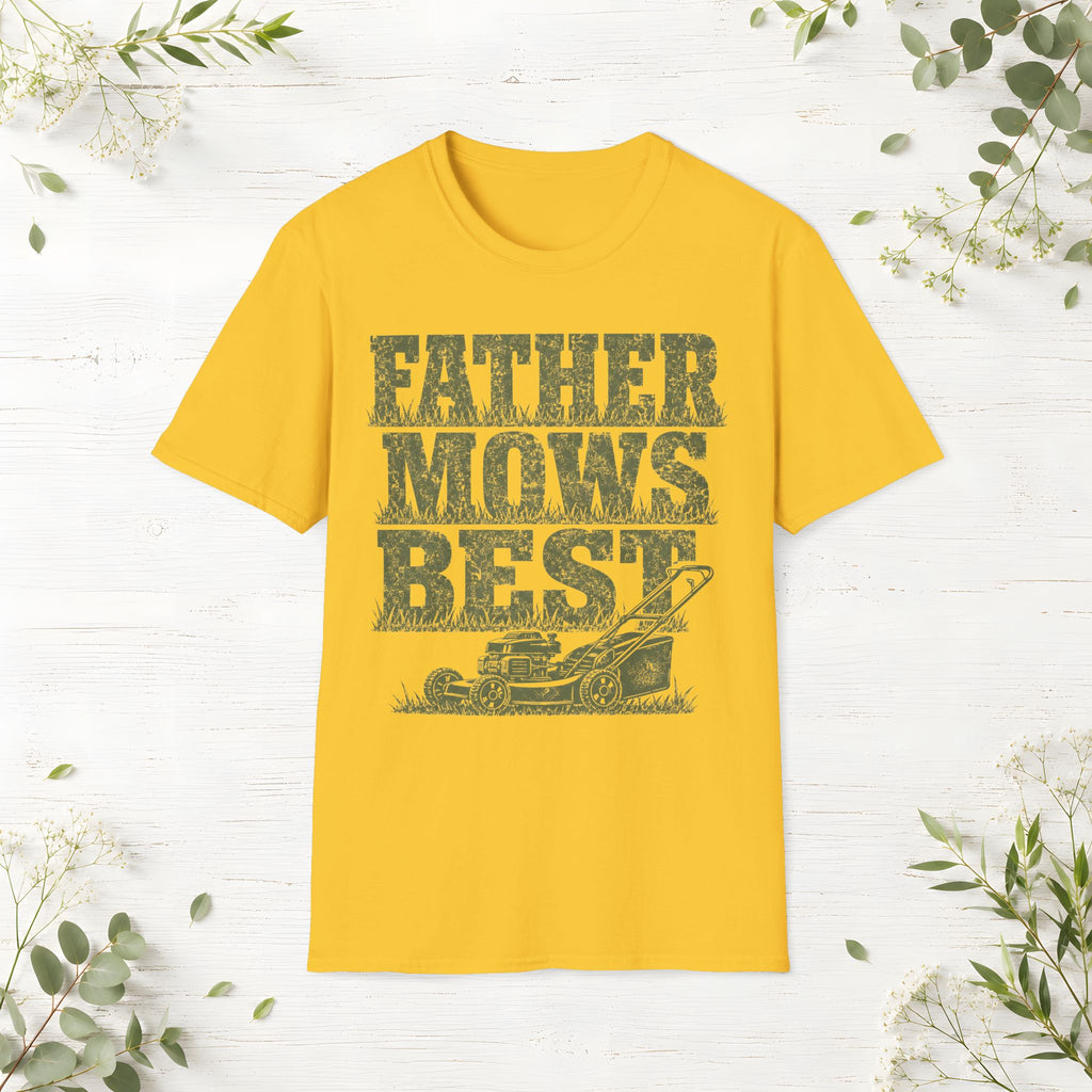 Father Mows Best T-Shirt