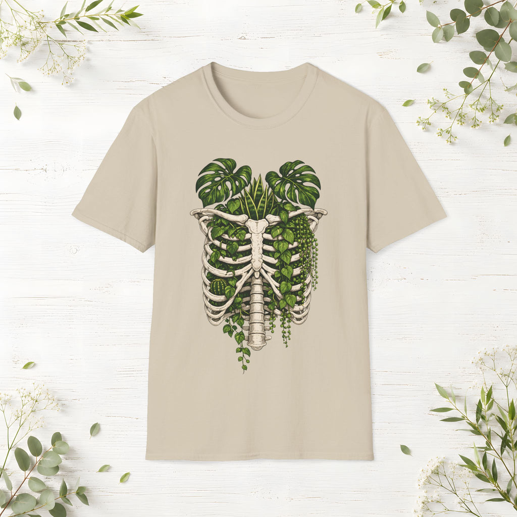 Plant Lungs Skeleton T-Shirt