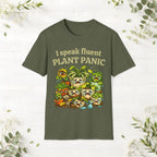 I Speak Fluent Plant Panic T-Shirt