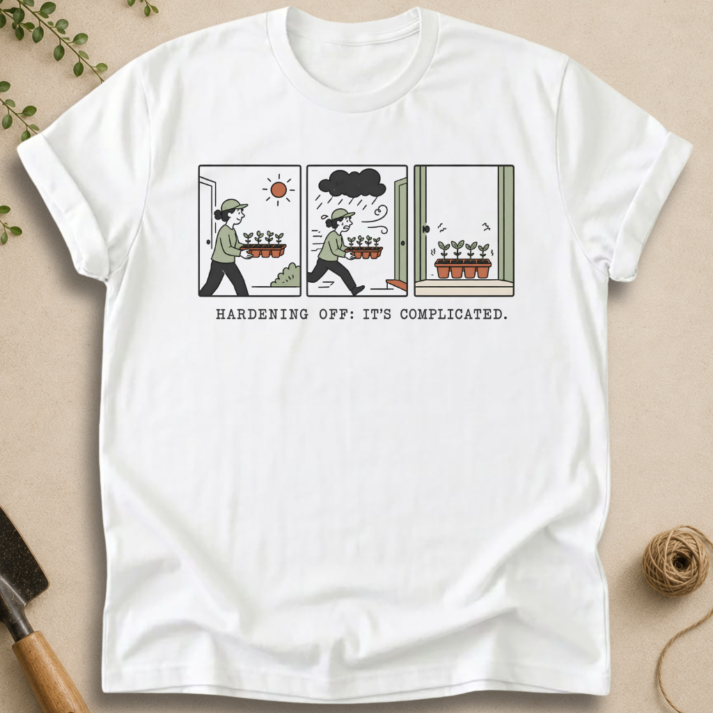 Hardening Off It's Complicated T-Shirt
