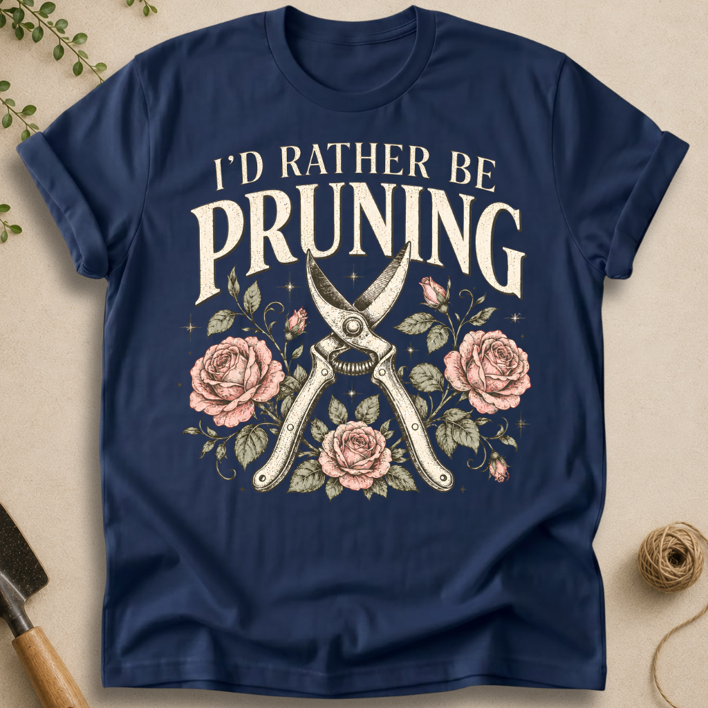 I'd Rather Be Pruning T-Shirt