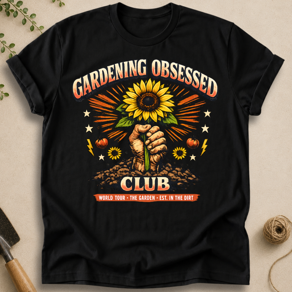 Gardening Obsessed Club T-Shirt