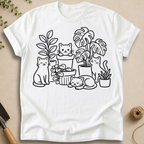 Cats and Plants T-Shirt