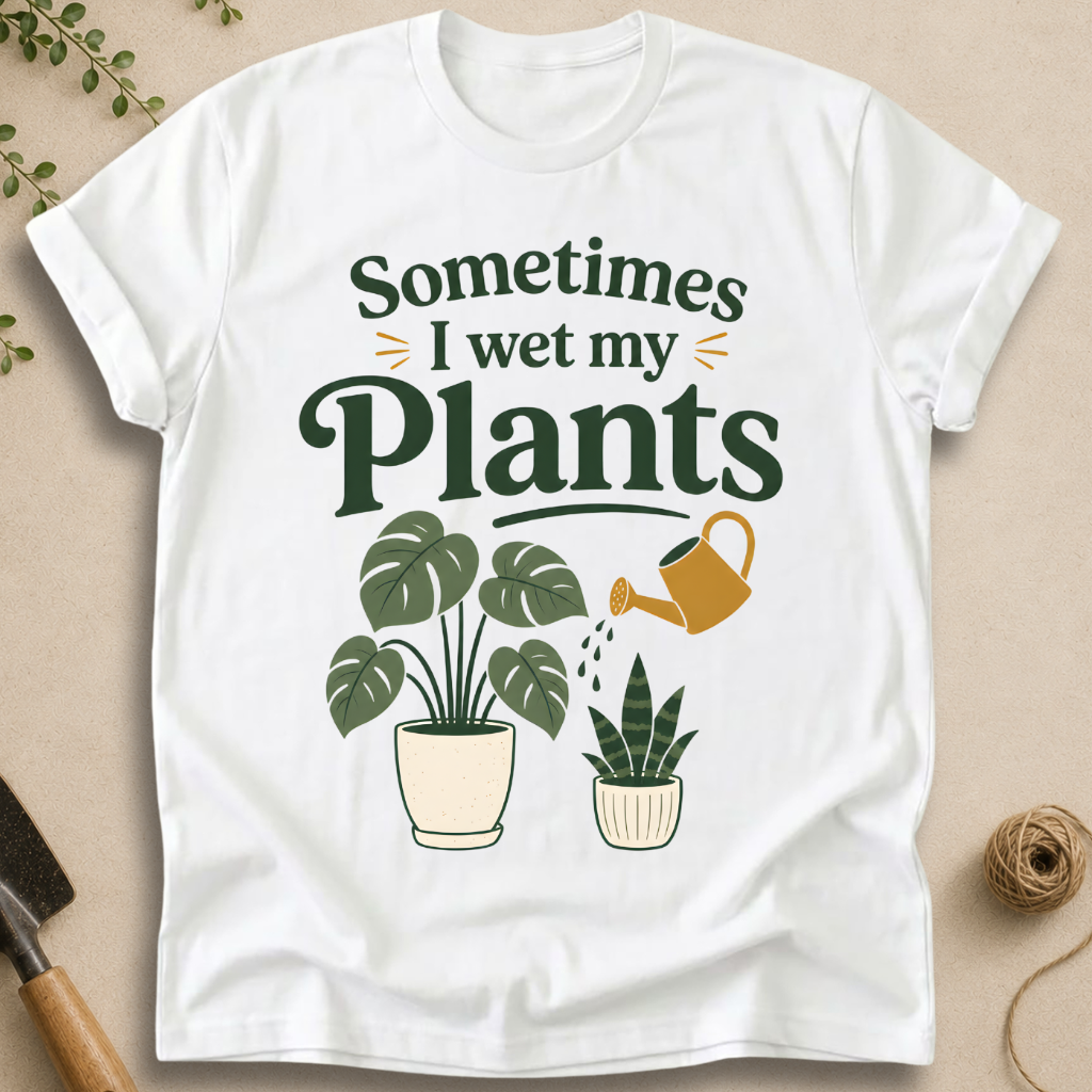 Sometimes I Wet My Plants T-Shirt