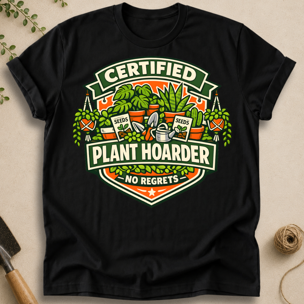 Certified Plant Hoarder T-Shirt