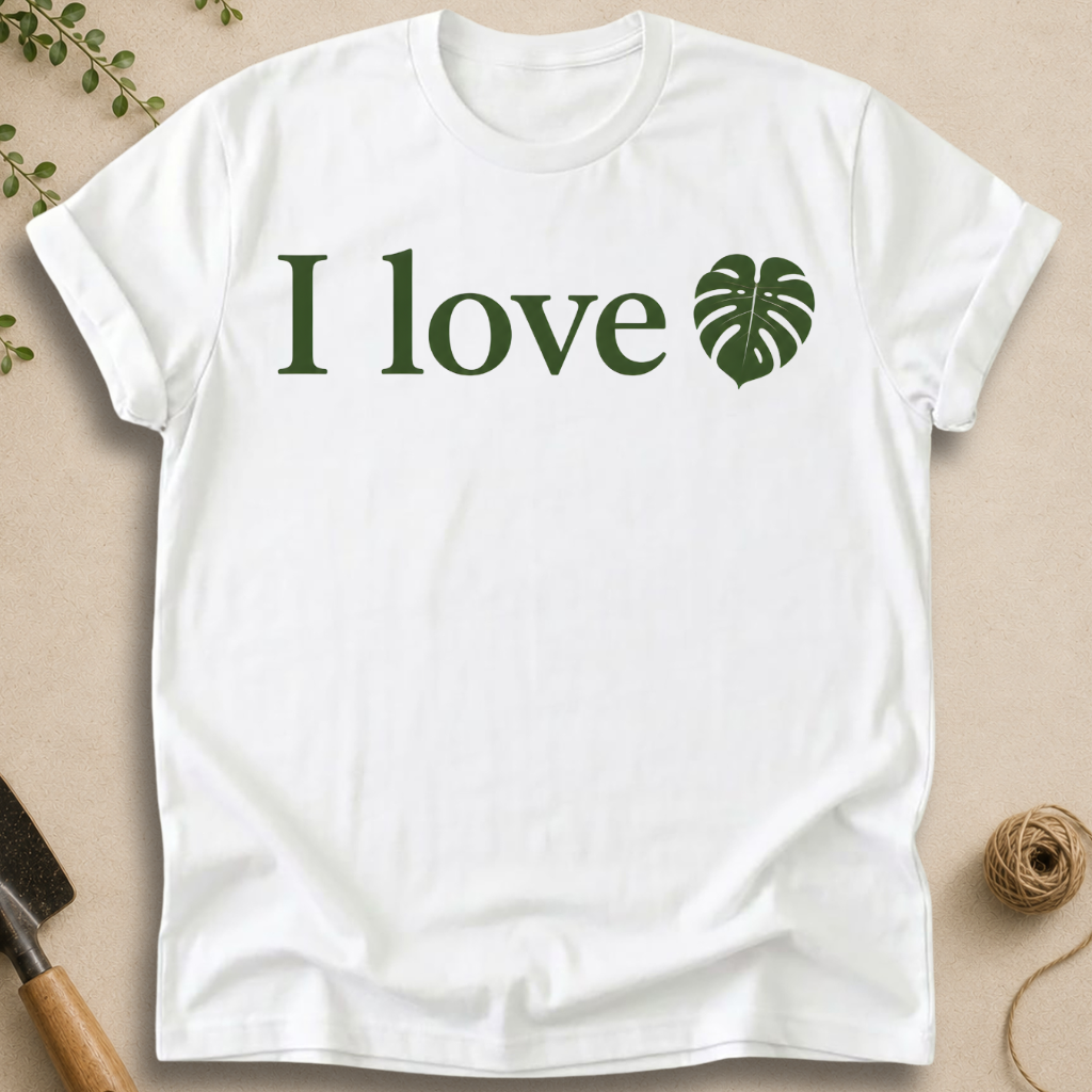 I Love Monstera T-Shirt