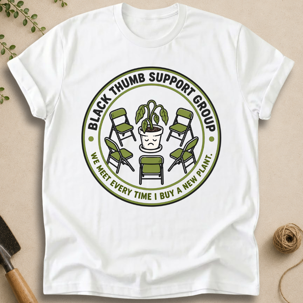 Black Thumb Support Group T-Shirt