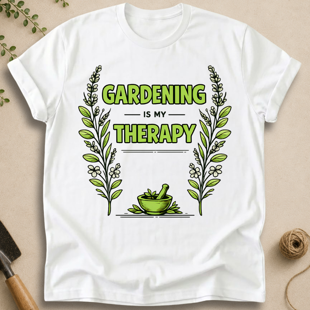 Gardening Is My Therapy T-Shirt