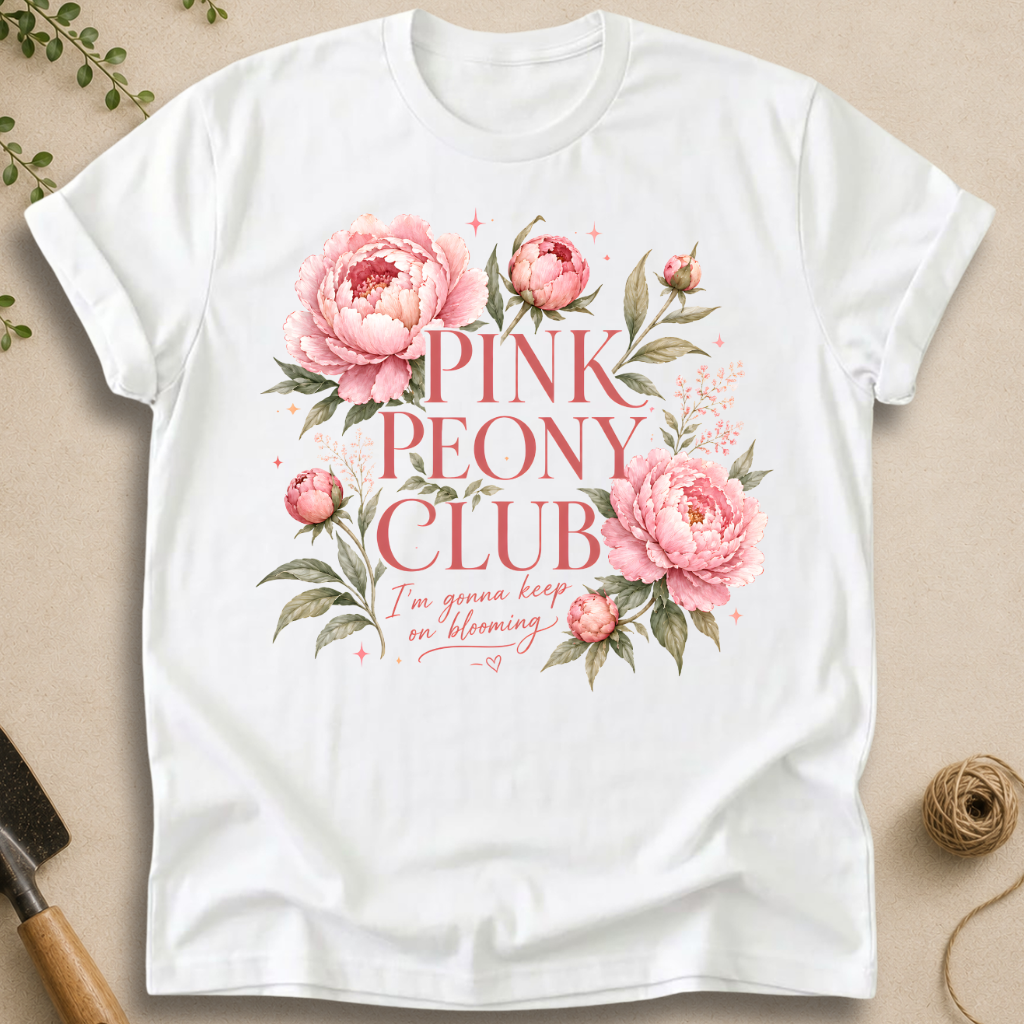 Pink Peony Club T-Shirt
