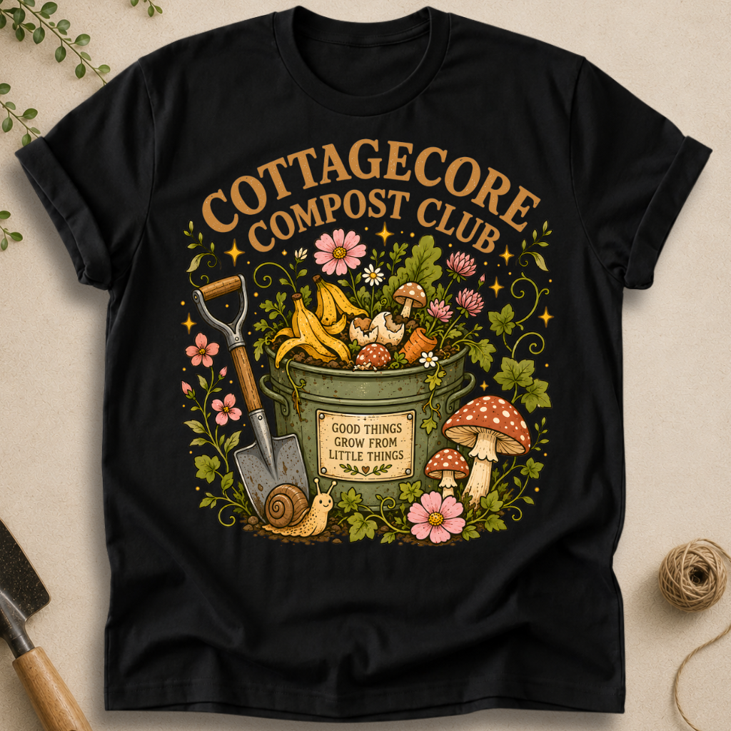Cottagecore Compost Club T-Shirt