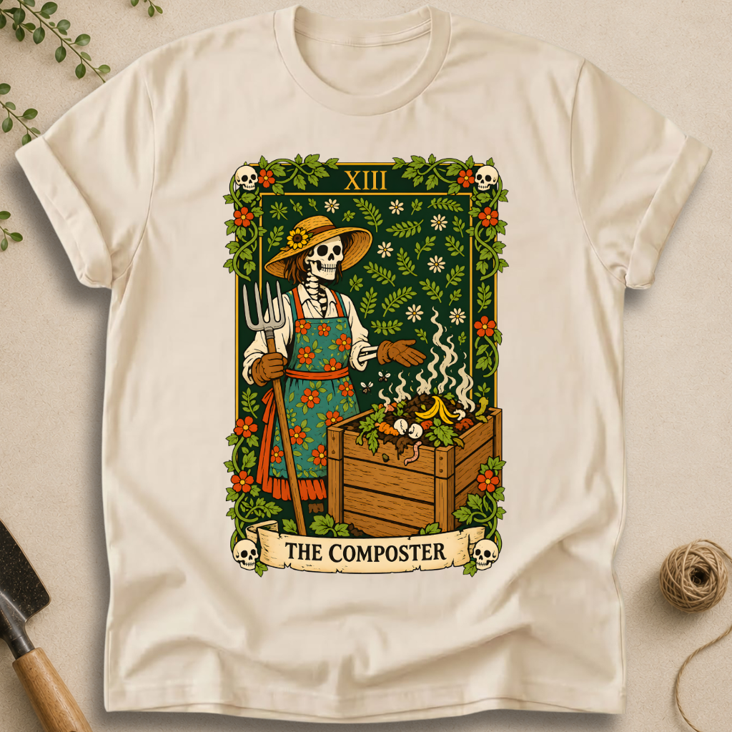 The Composter Tarot Card T-Shirt