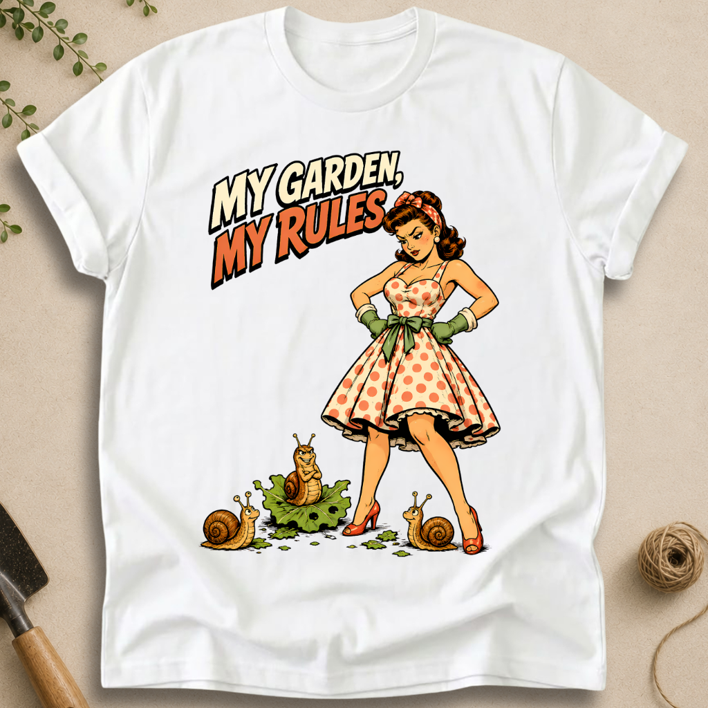 My Garden My Rules Snail T-Shirt