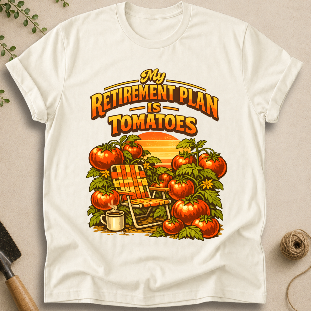 My Retirement Plan Is Tomatoes T-Shirt