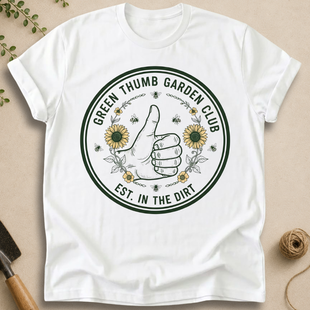 Green Thumb Garden Club T-Shirt