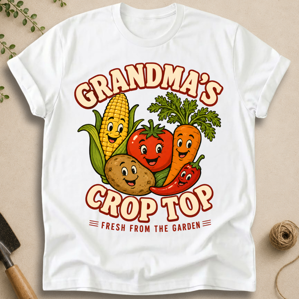 Grandma's Crop Top T-Shirt