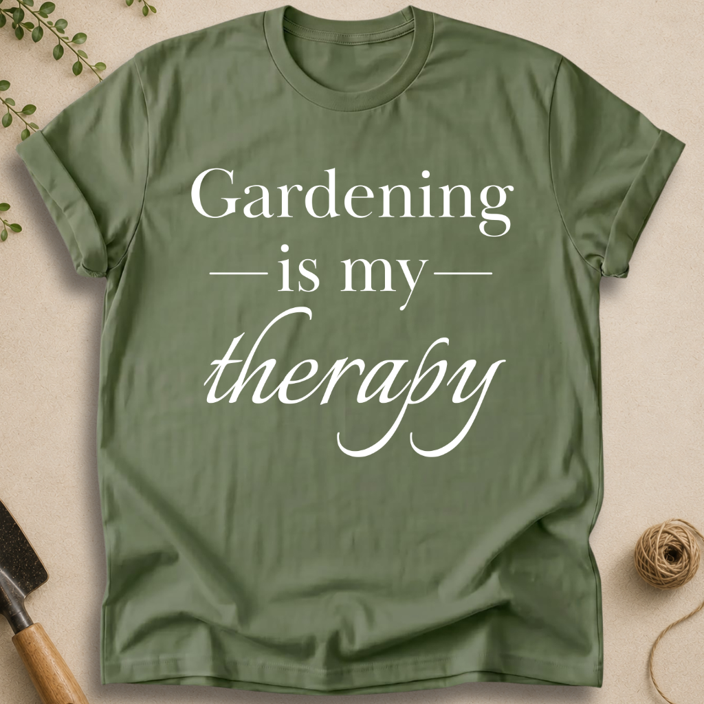 Gardening Is My Therapy T-Shirt